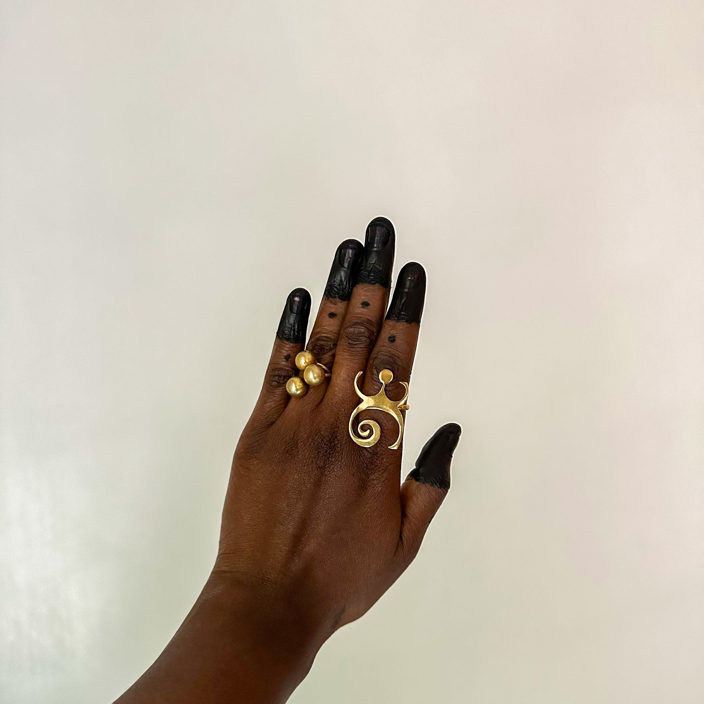 Bague en bronze CB / 30