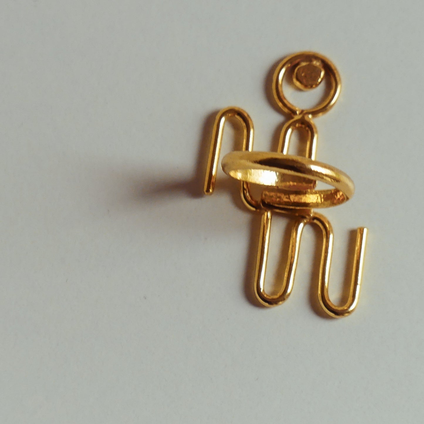 Bague N – Nom ajustable