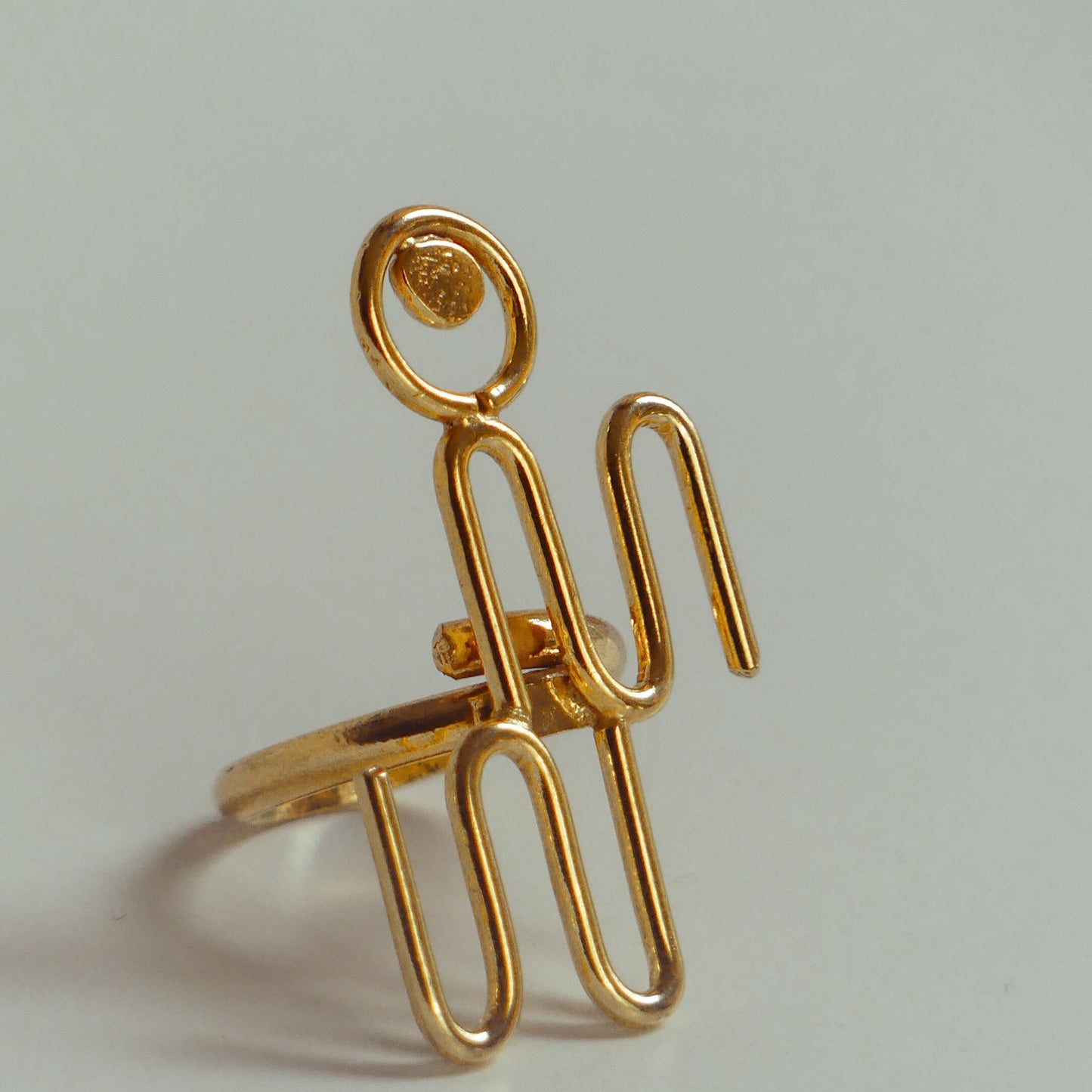 Bague N – Nom ajustable