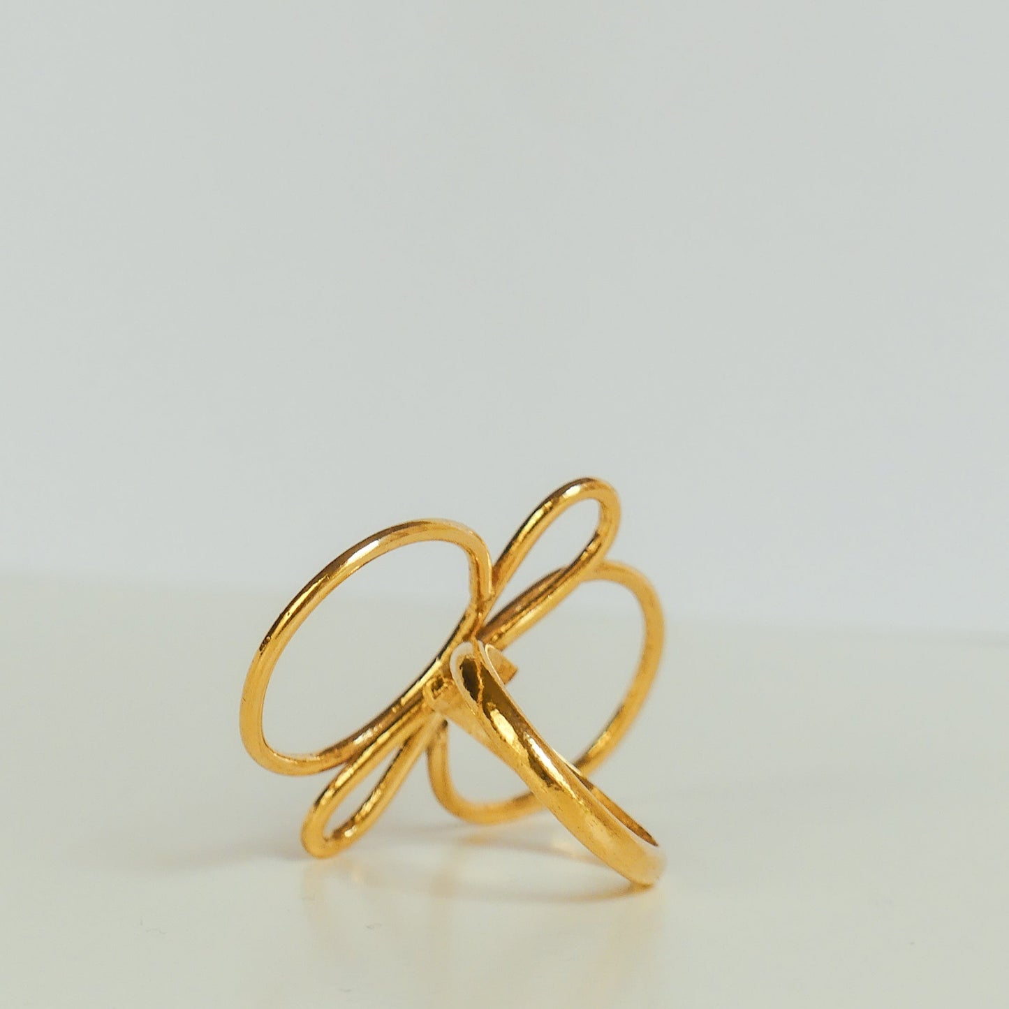 Bague en bronze GG Horizontal