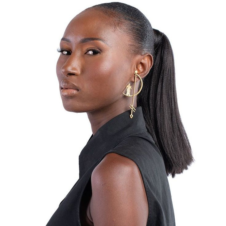 Tassi Bronze Earrings