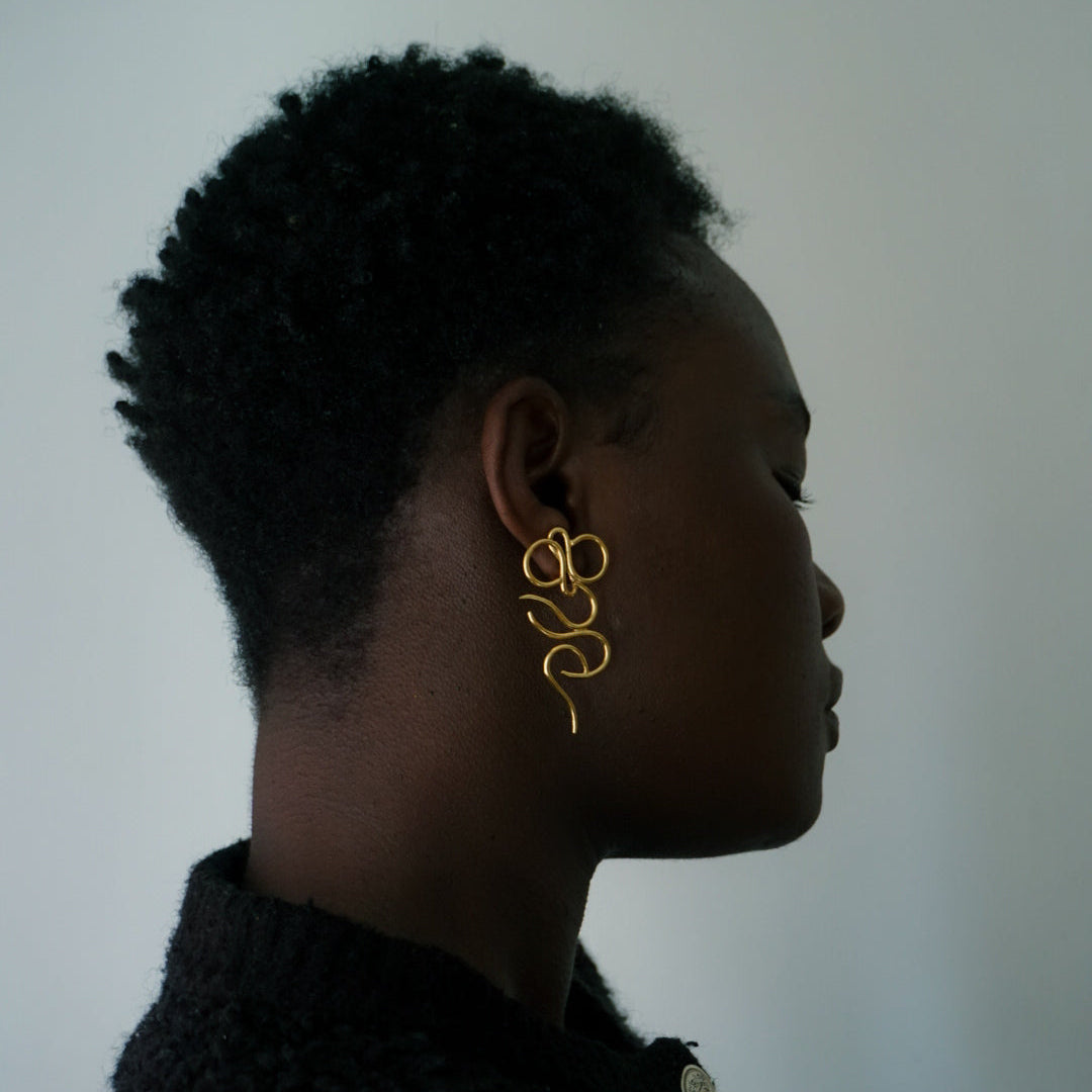 Boucle d’oreille S (2) – Sagesse