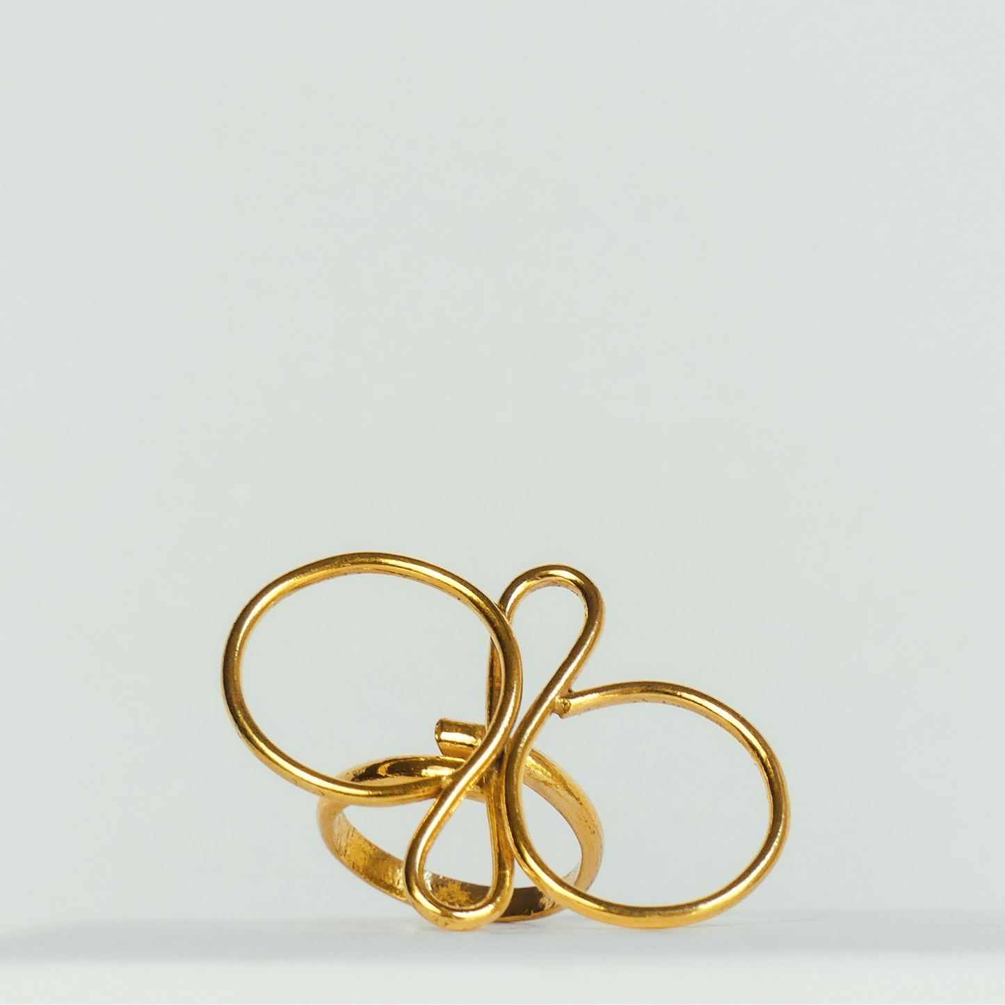 Bague en bronze GG Horizontal