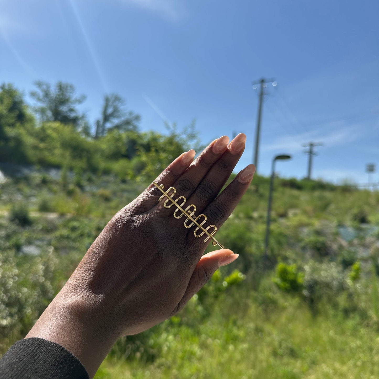 Bague Ethnique en Bronze M