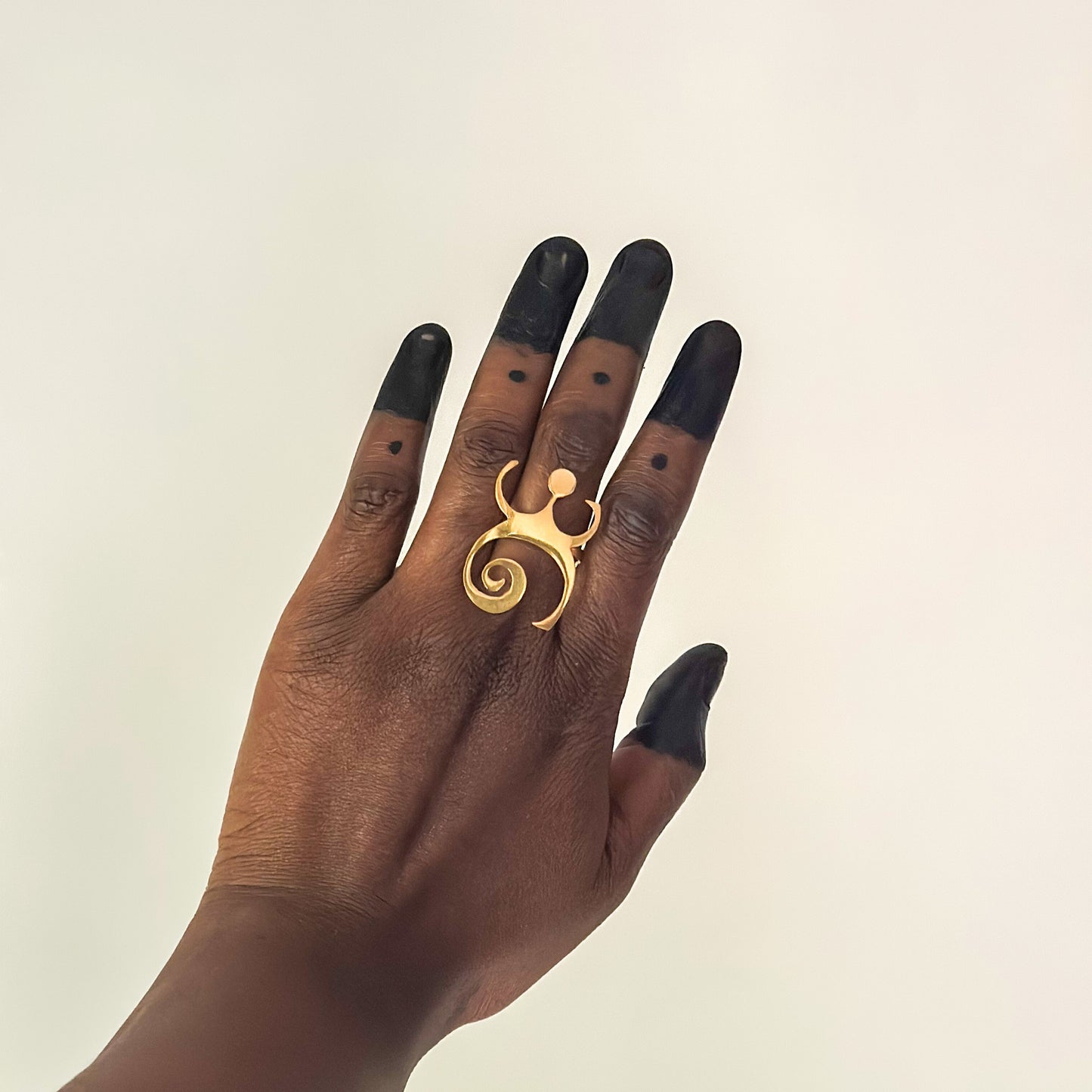 Bague en bronze CB / 30