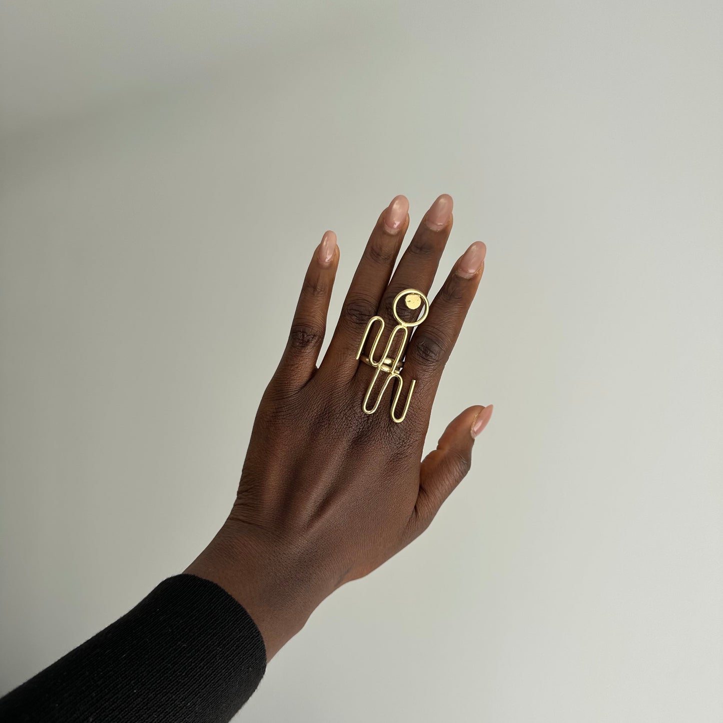 Bague N – Nom ajustable