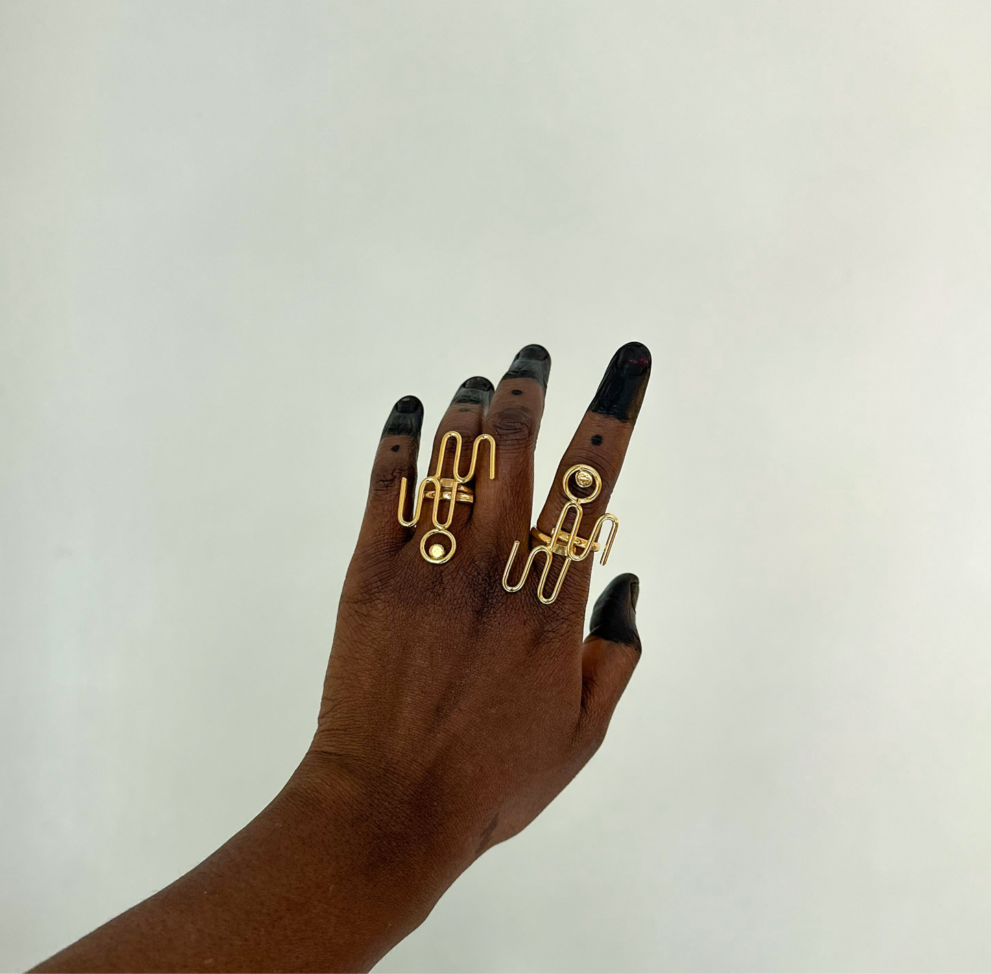 Bague N – Nom ajustable