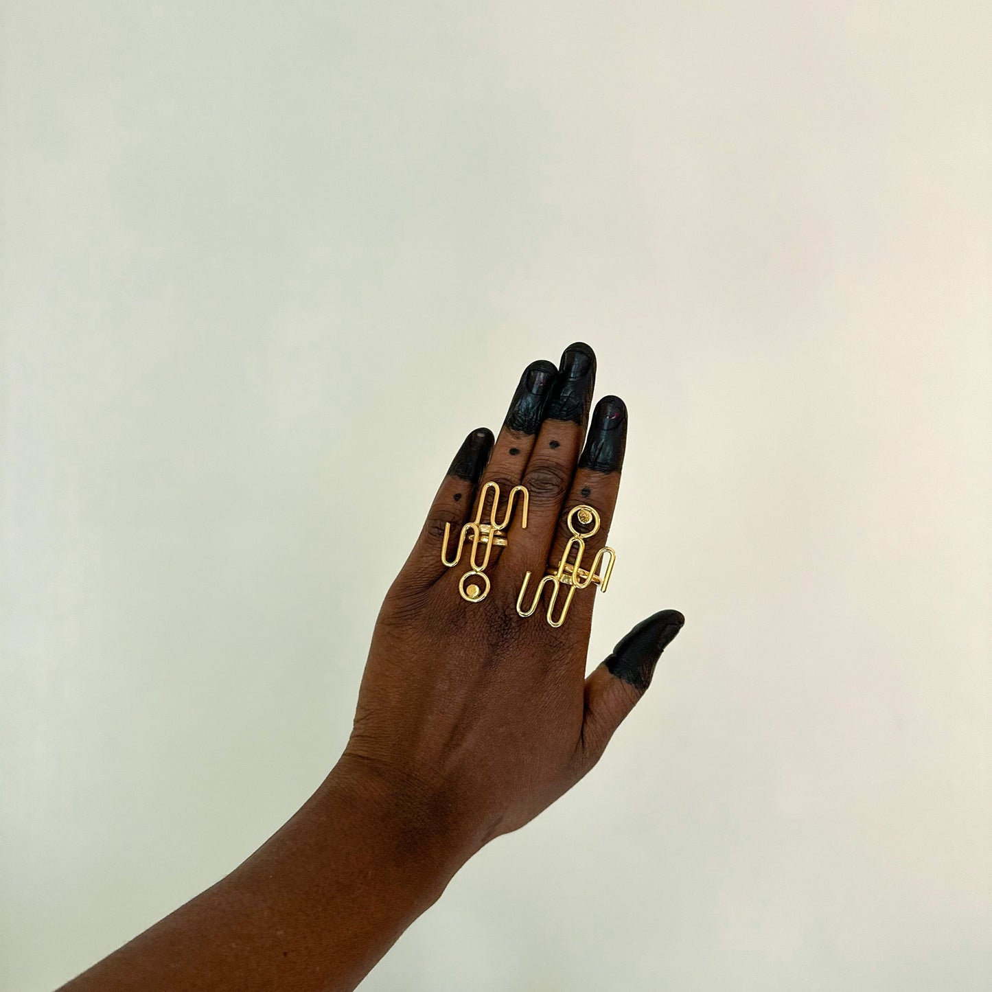 Bague N – Nom ajustable