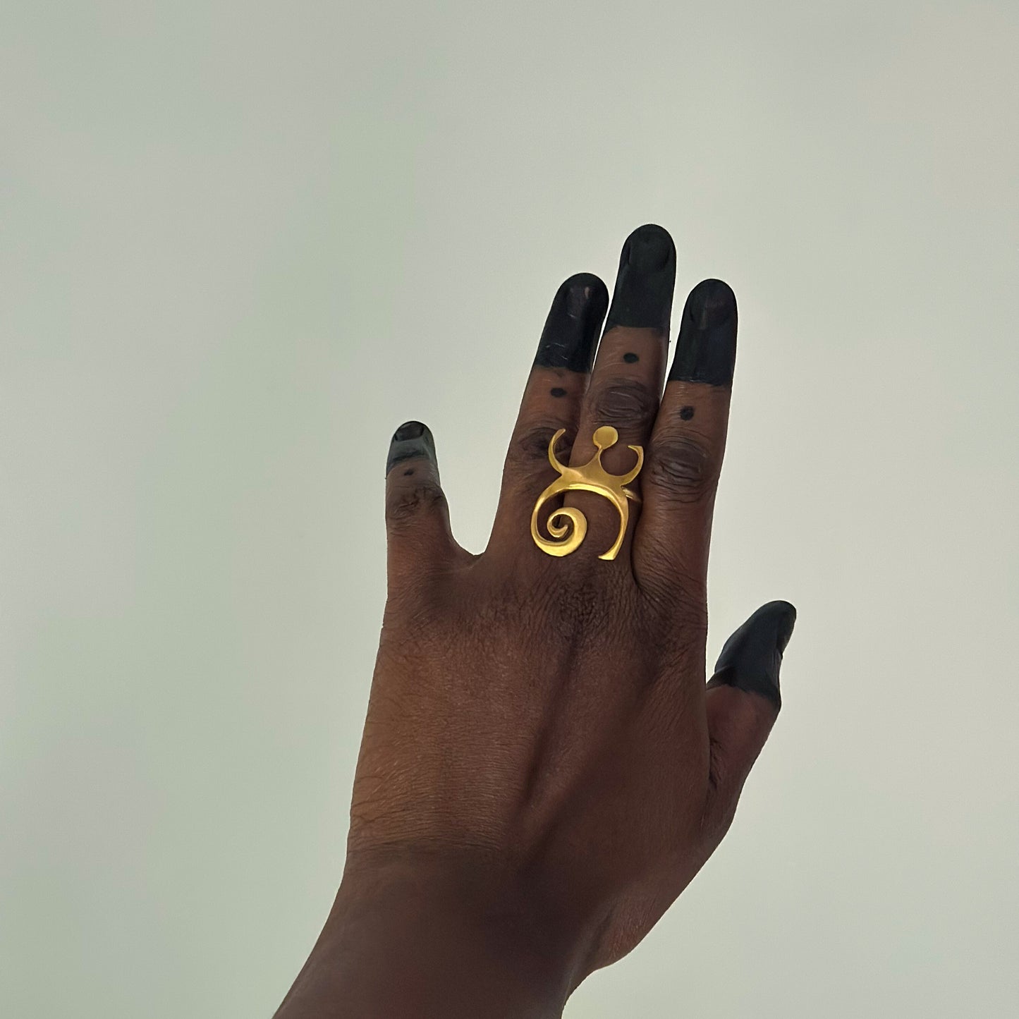 Bague en bronze CB / 30