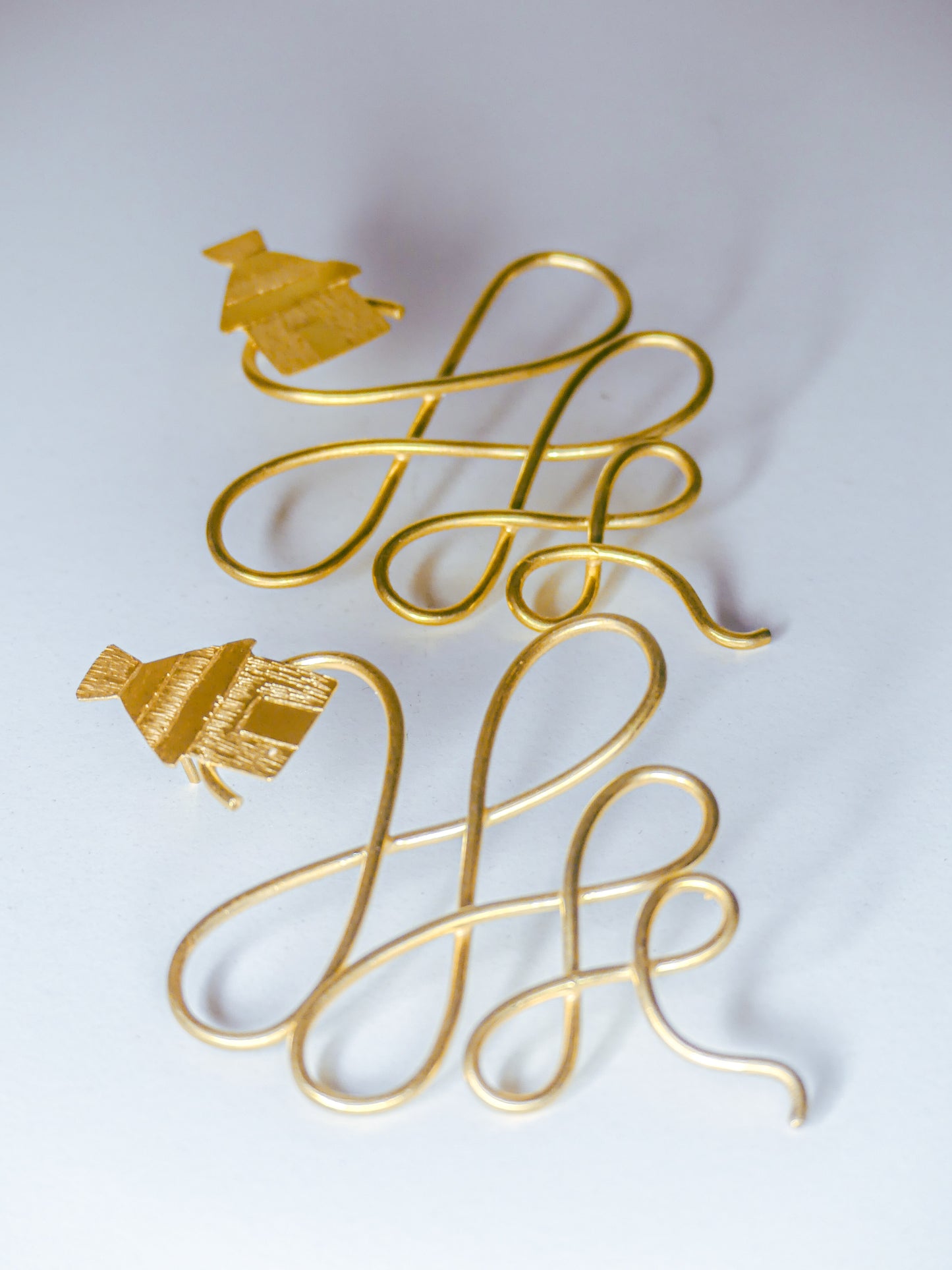 Boucles d'oreille en Bronze Dibor