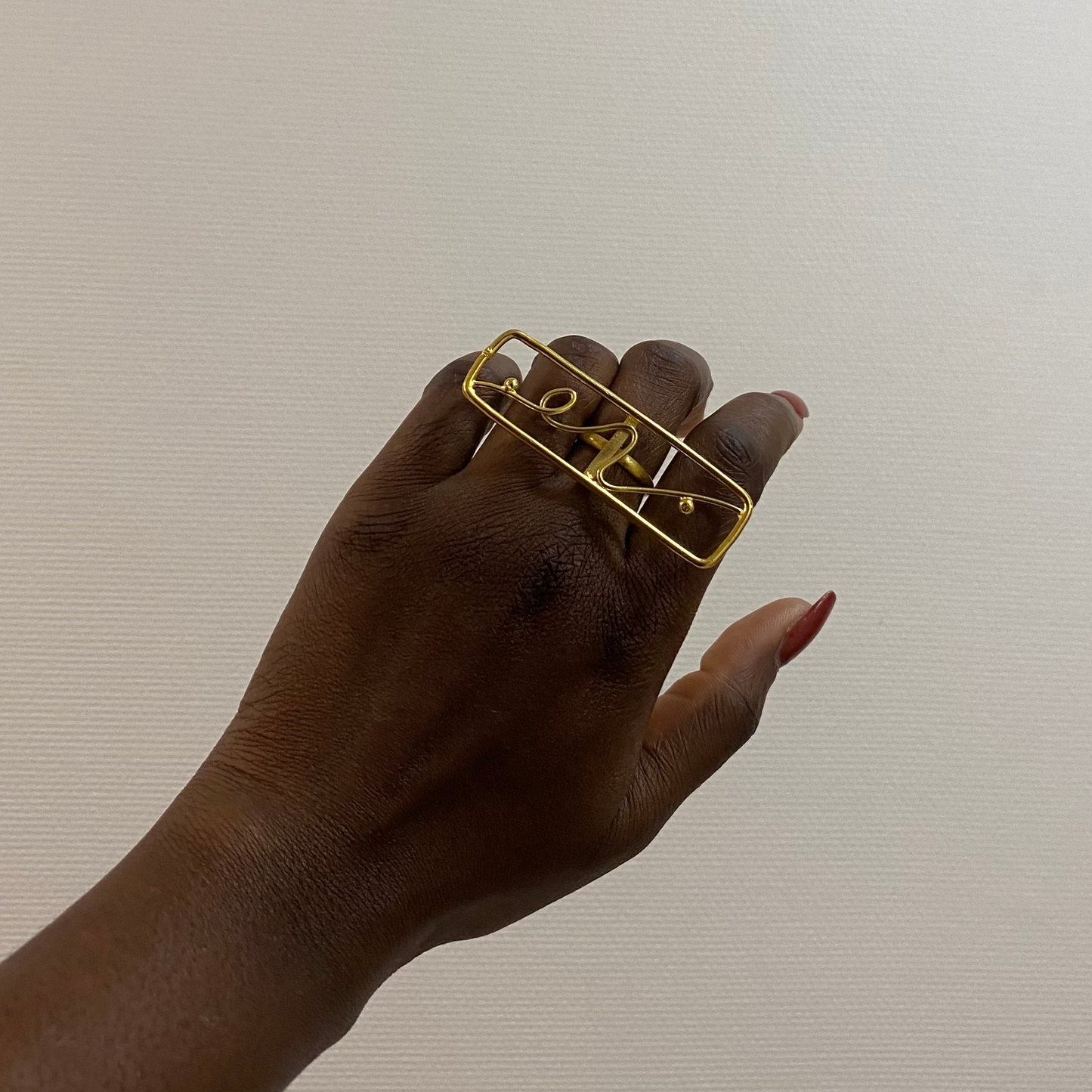 Bague Ethnique en Bronze Mahelya