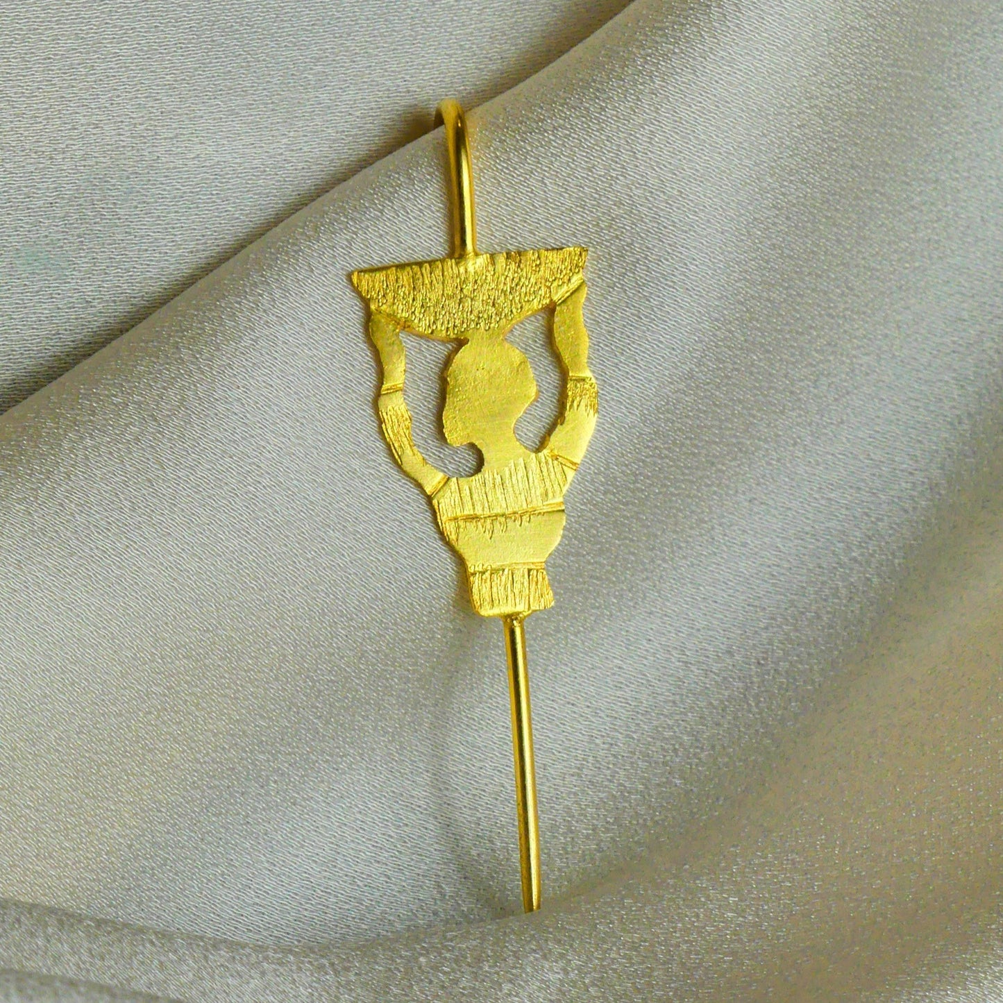 Boucle d'oreille en Bronze Jabar
