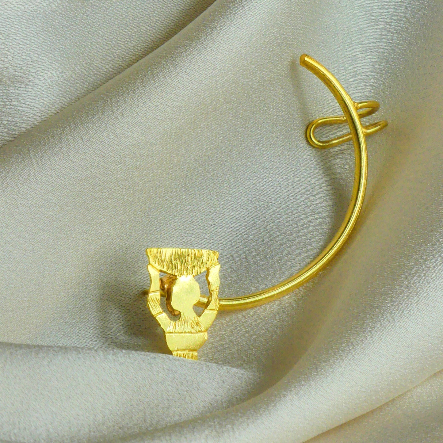 Boucle d'oreille en Bronze Hawo