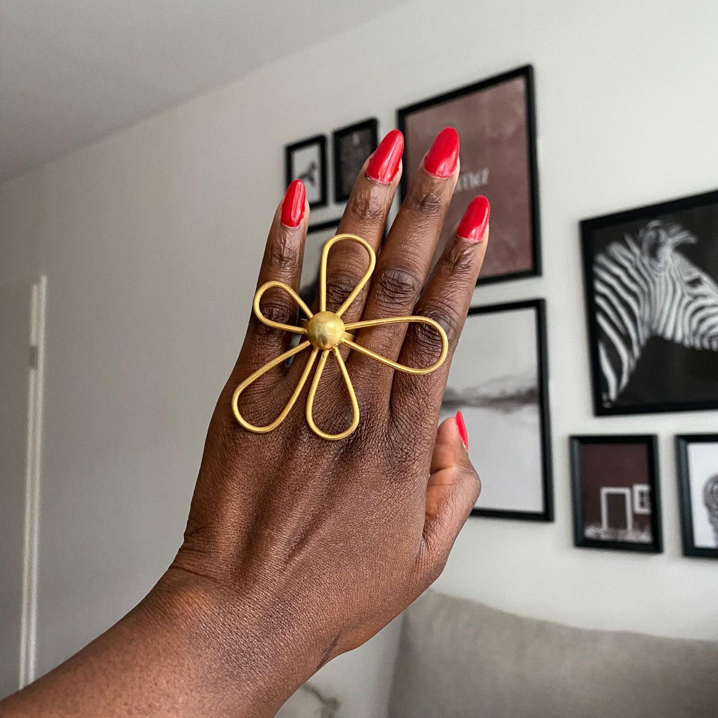 Bague Ethnique en Bronze Whévo