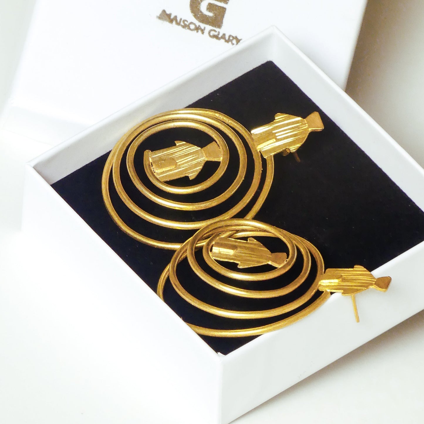 Boucles d'oreille en Bronze Loti