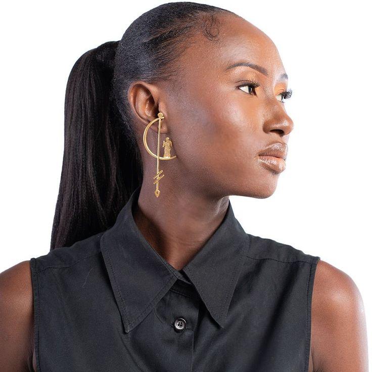 Tassi Bronze Earrings