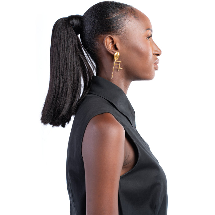 Boucles d'oreille Yandé