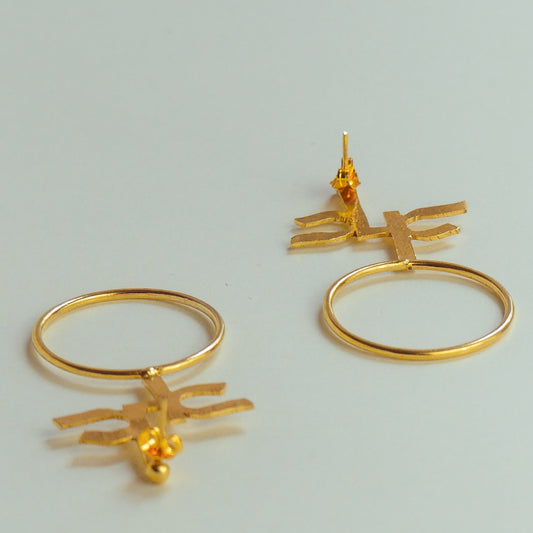 Boucles d’oreille F – Fierté