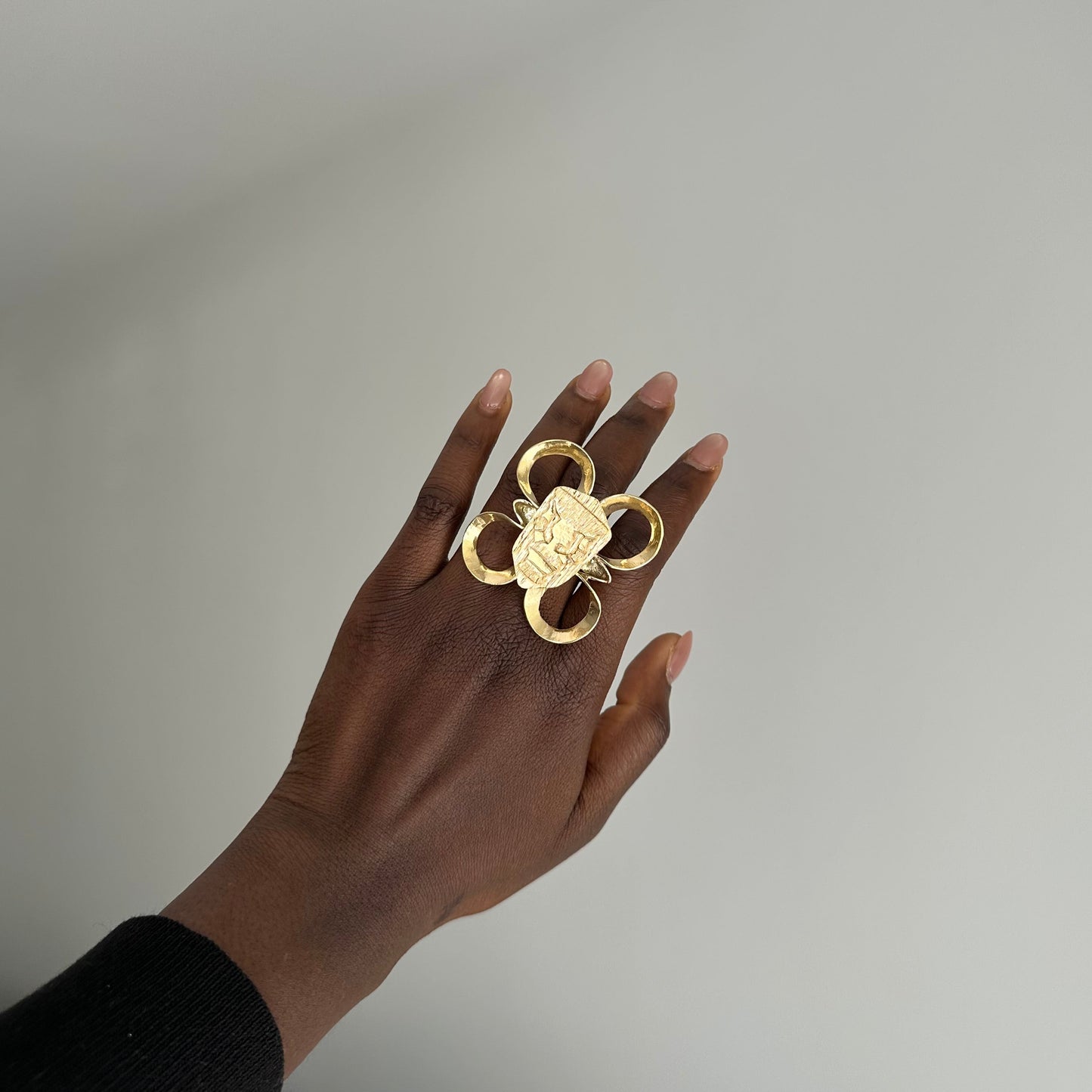Bague Ethnique en Bronze Djameu
