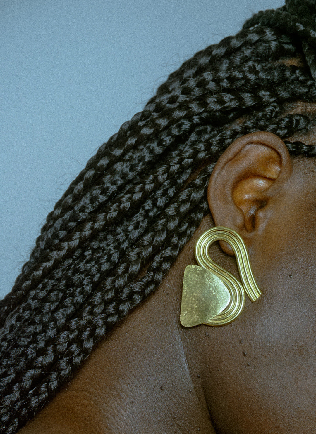 Boucle d'oreille en Bronze Milie