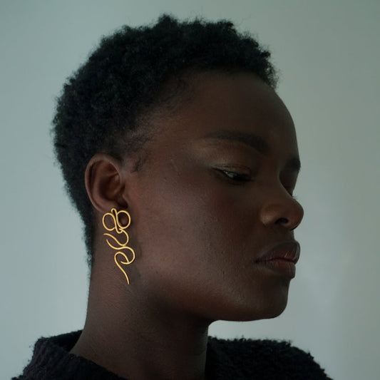 Boucle d’oreille S (2) – Sagesse