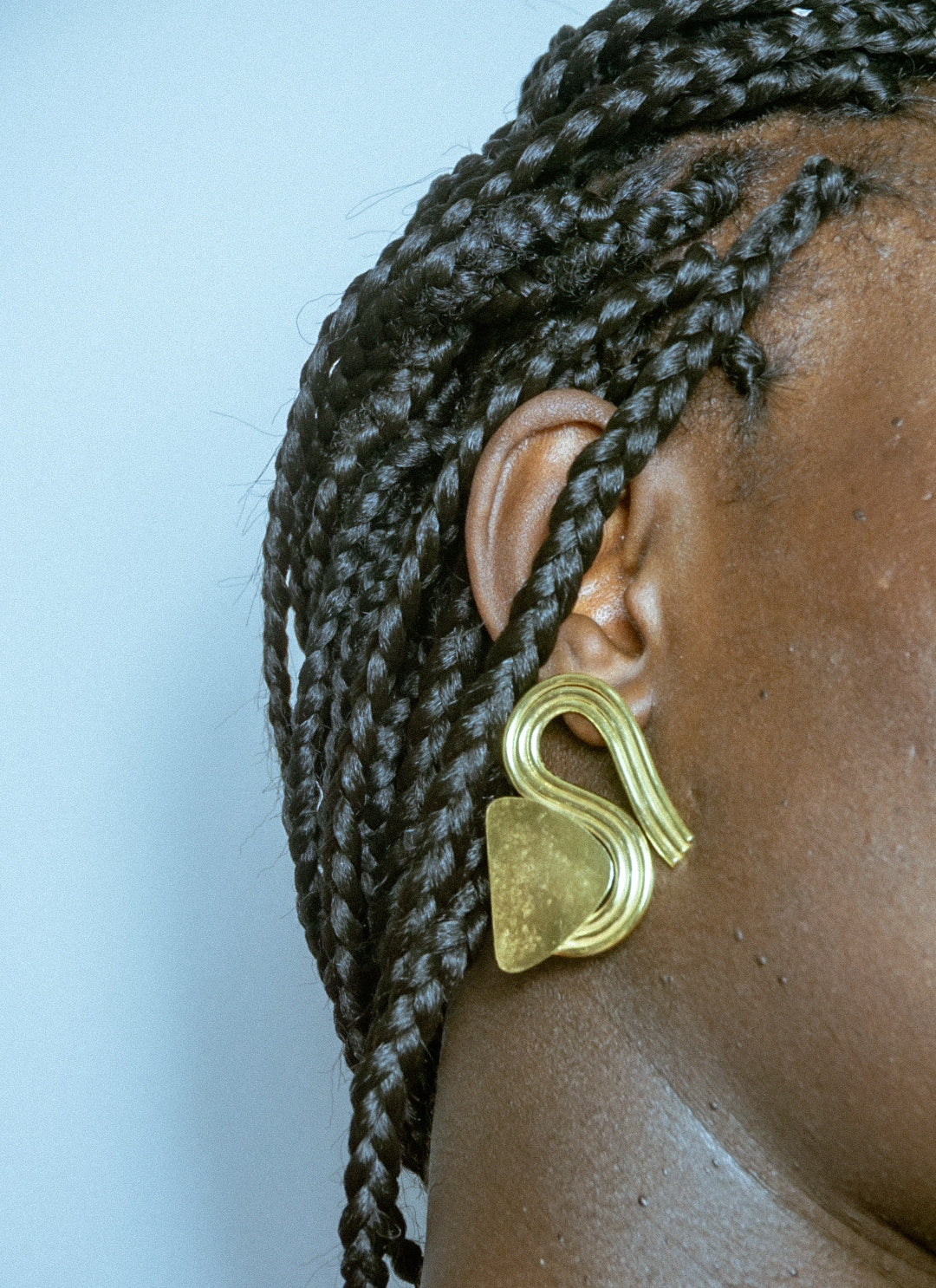 Boucle d'oreille en Bronze Milie