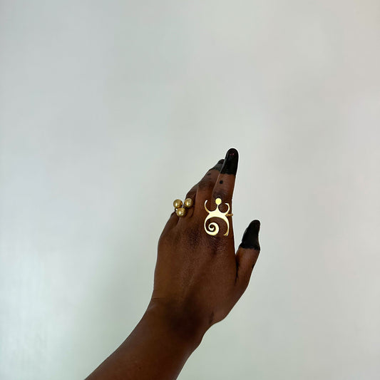 Bague en bronze Cb