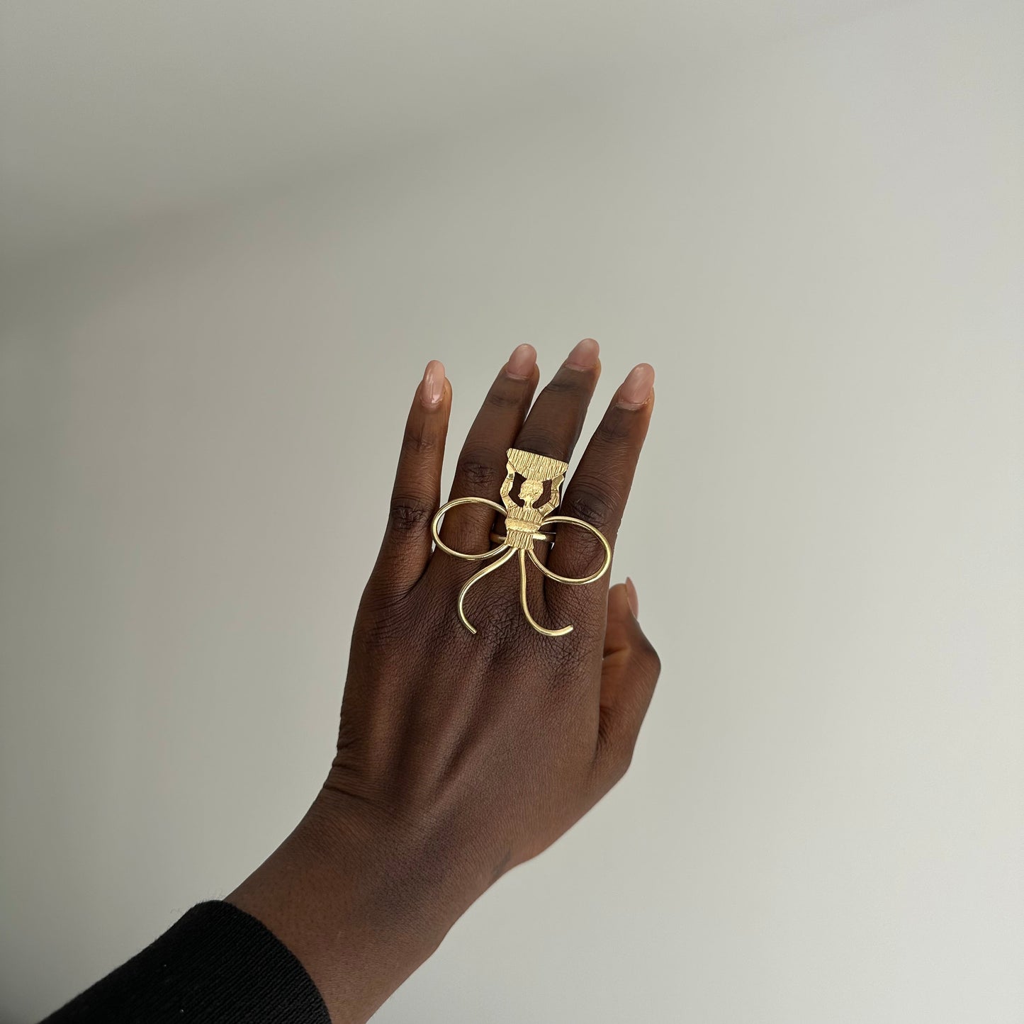 Bague Ethnique en Bronze Tening