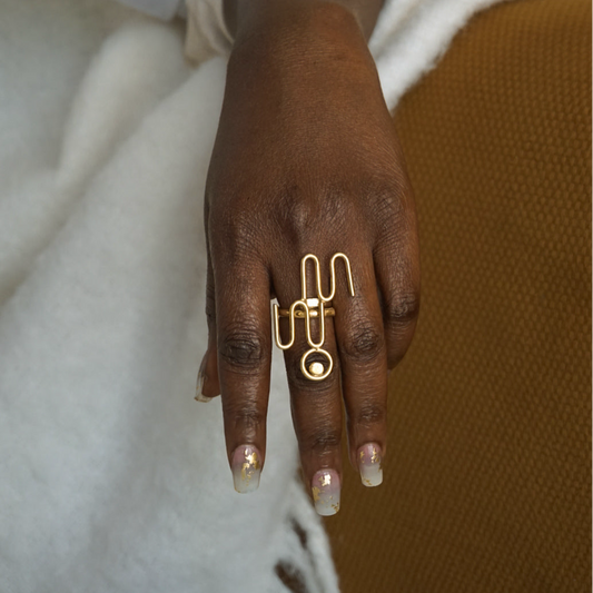 Bague N – Nom ajustable