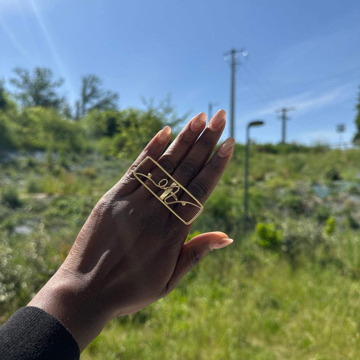 Mahelya Bronze Ethnic Ring