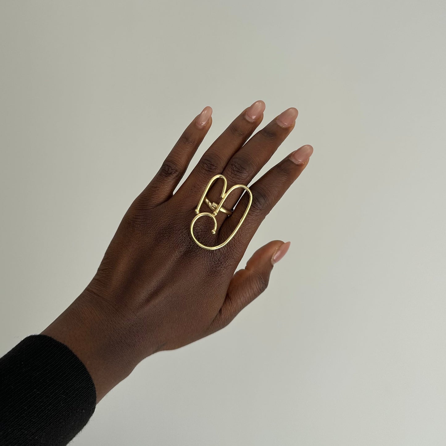 Bague Ethnique en Bronze MG
