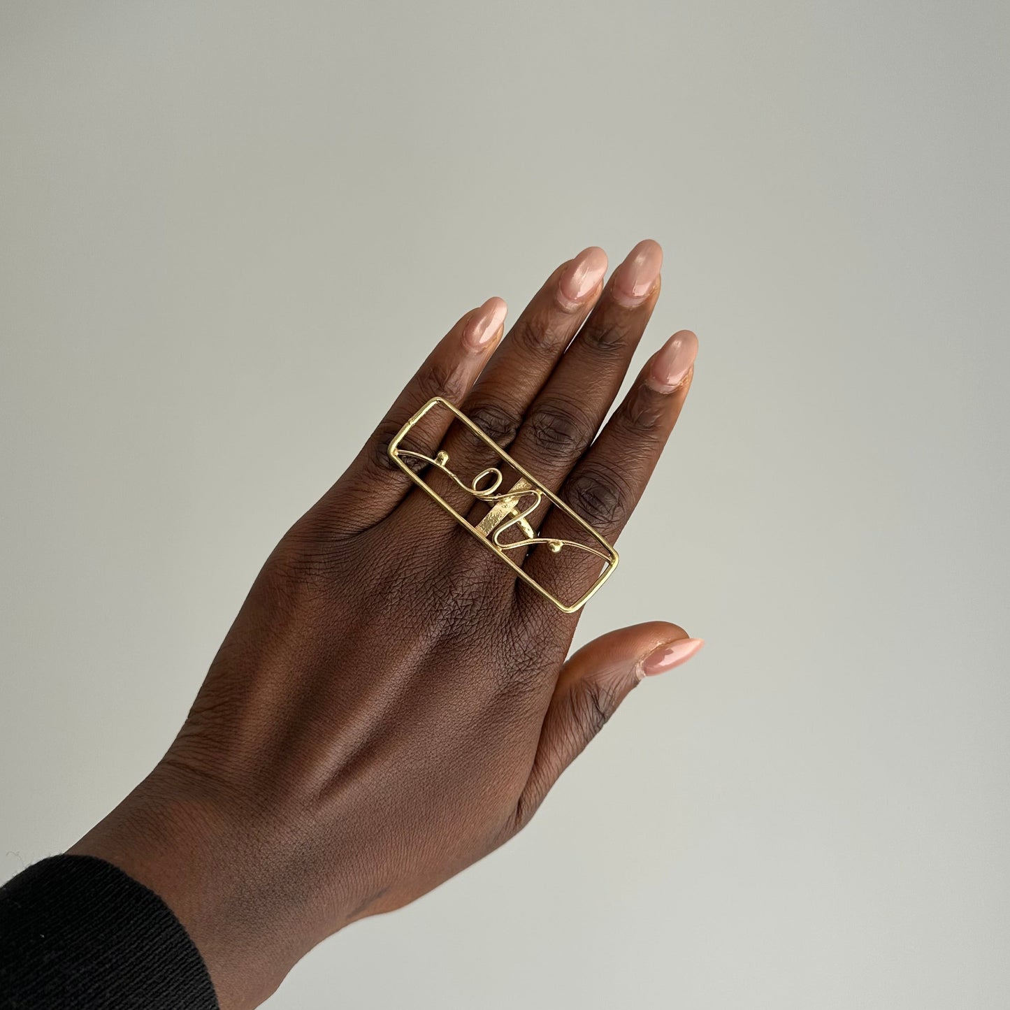 Mahelya Bronze Ethnic Ring