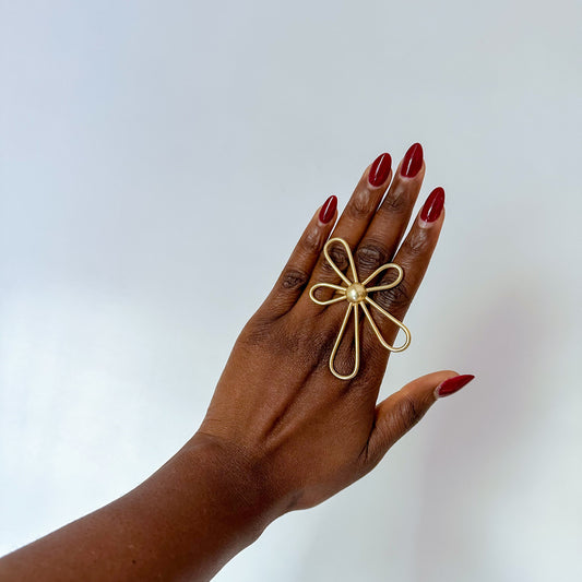 Bague Ethnique en Bronze Whévo
