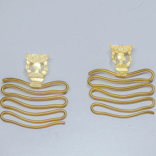 Boucles d'oreille en Bronze Bigué