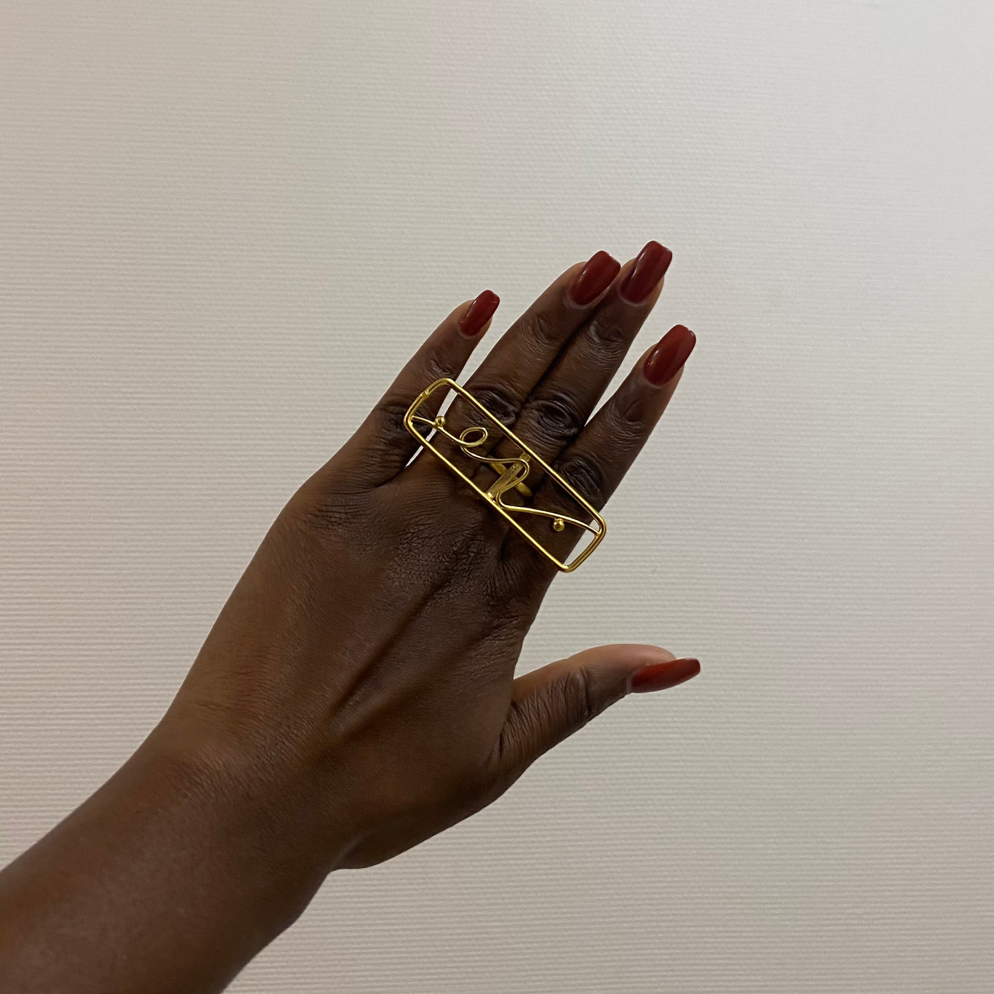 Bague Ethnique en Bronze Mahelya