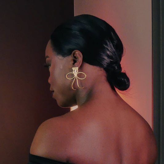 Boucles d'oreille en Bronze Tening