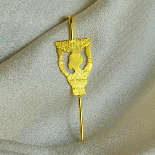 Boucle d'oreille en Bronze Jabar