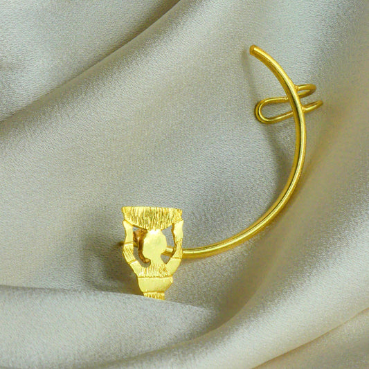 Boucle d'oreille en Bronze Hawo