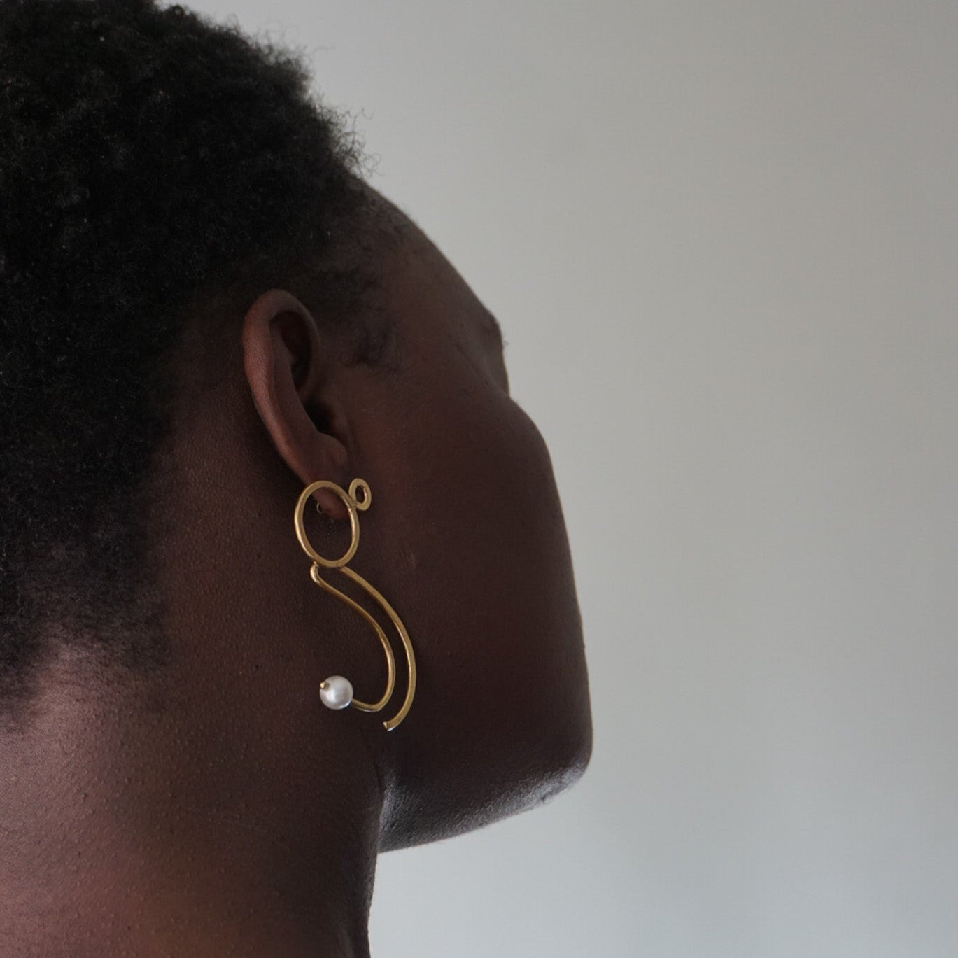 Boucles d’oreille C – Courage