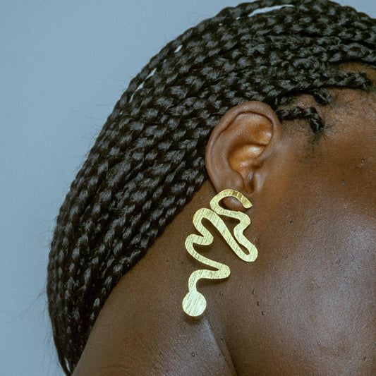 Boucles d’oreilles Zigzag