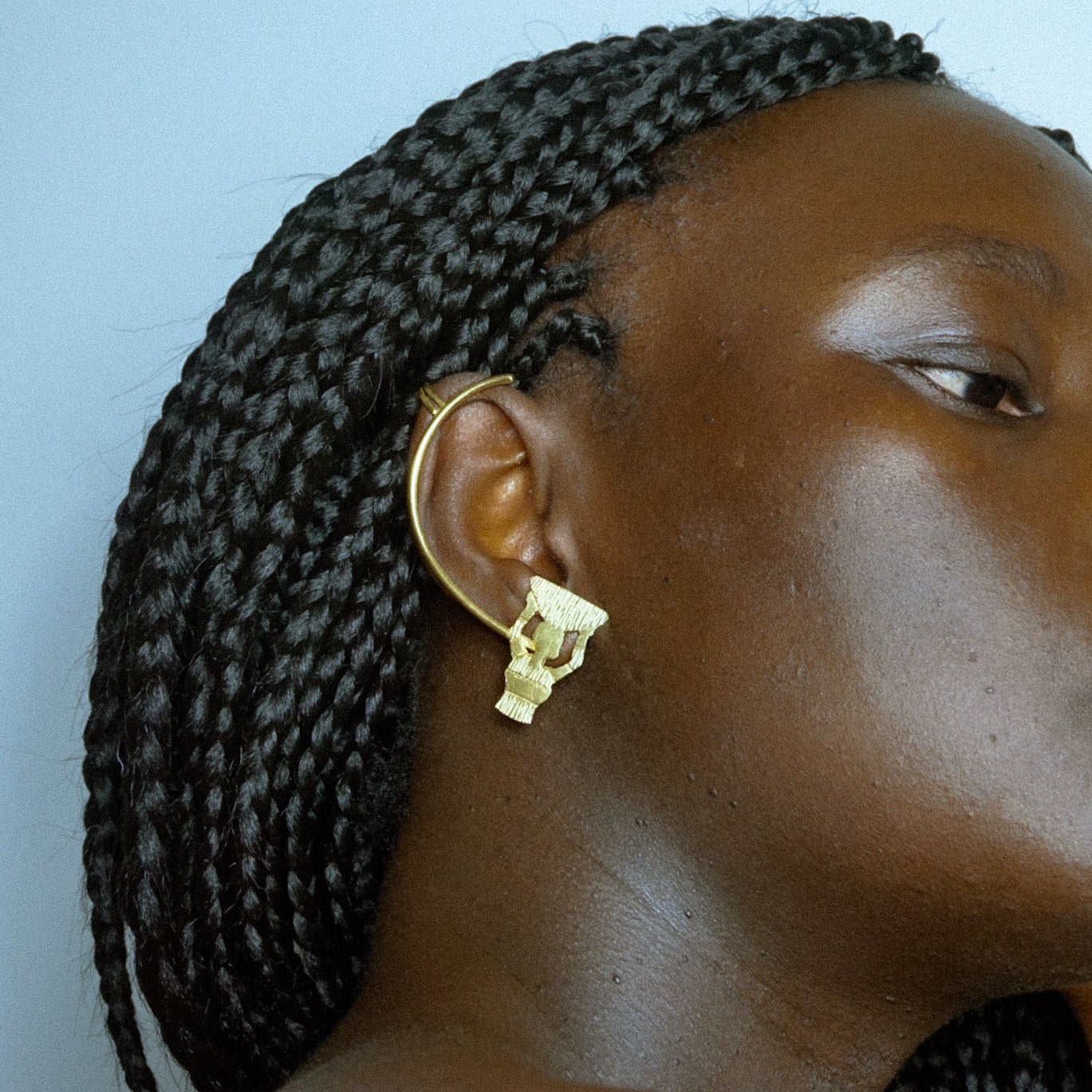 Boucle d'oreille en Bronze Hawo