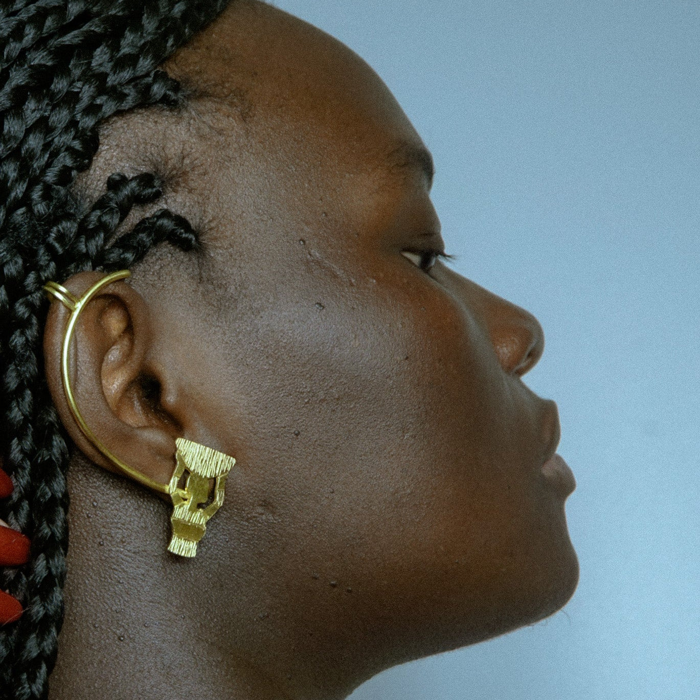 Boucle d'oreille en Bronze Hawo